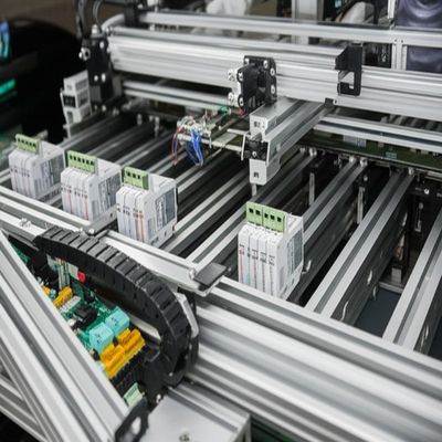 Μηχανήματα χειρισμού πλακέτας κυκλώματος ρελέ Schneider και οδηγού Meanwell για ομαλή παραγωγή